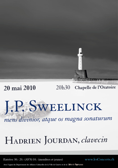 Jan Pieterszoon Sweelinck, Hadrien Jourdan